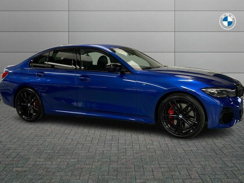 Begagnad BMW M340 Comfort Edition 369 HK (271 kW) 2021 Blå Sedan