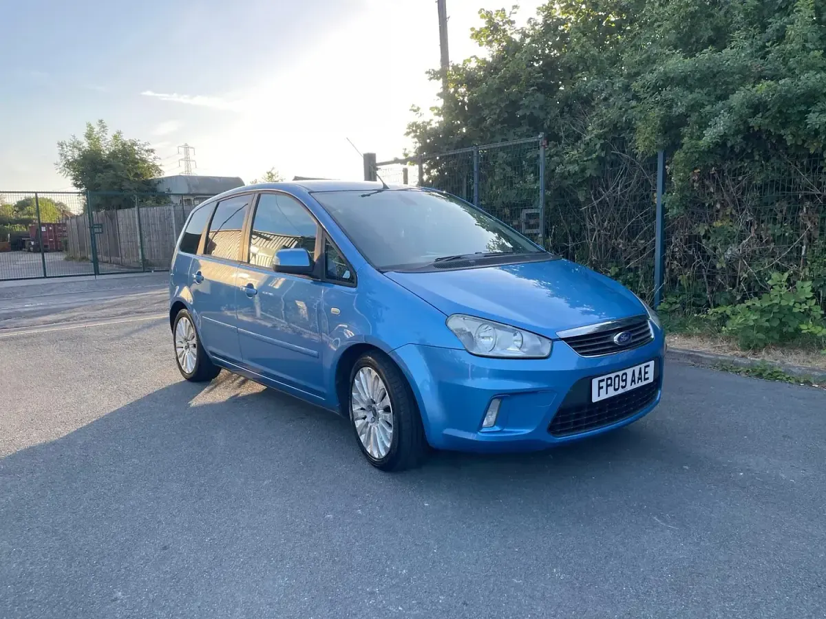 Used Ford C-MAX Titanium 145 HP (106 kW) 2009 Blue MPV