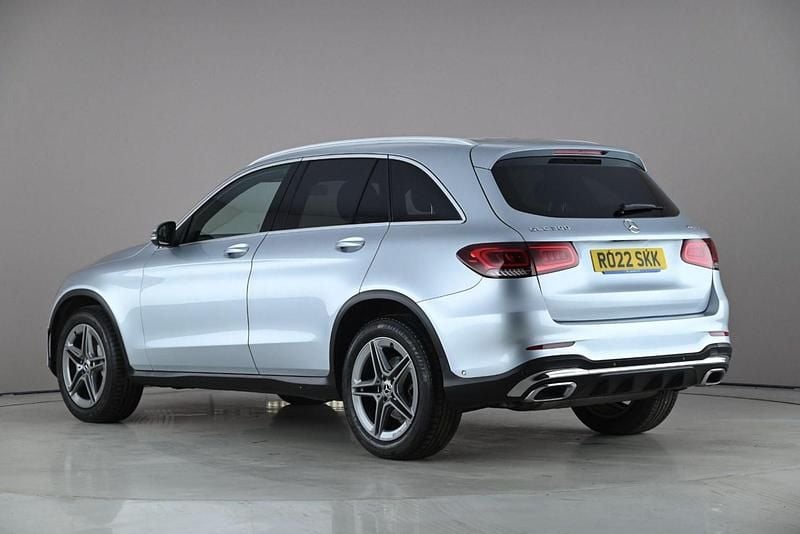 Used Mercedes GLC300e AMG line 2022 Silver SUV