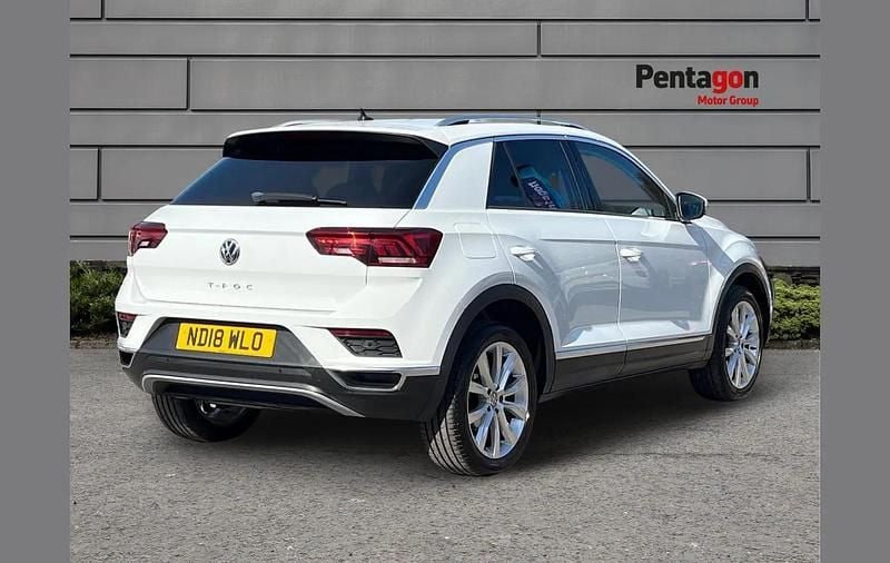 Used VW T-Roc SEL 147 HP (108 kW) 2018 White SUV