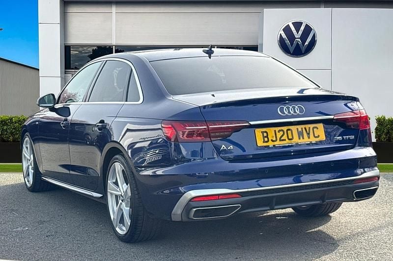 Used Audi A4 S-Line 2020 Blue Sedan
