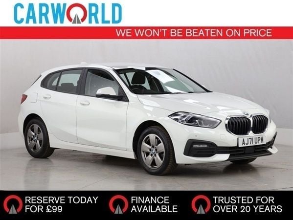 White Used 2022 BMW 116 Comfort Edition Hatchback | £15,240 (Fair price) - Image 1/1