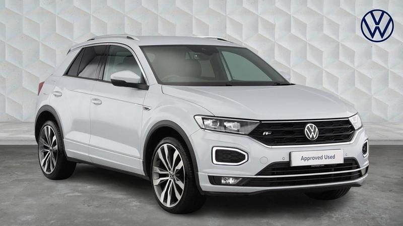Used VW T-Roc R-line 150 HP (110 kW) 2021 Silver SUV