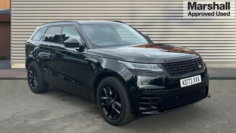 Metallic santorini black Used 2024 Land Rover Range Rover Velar SE Dynamic SUV | £39,542 (Fair price) - Image 1/4
