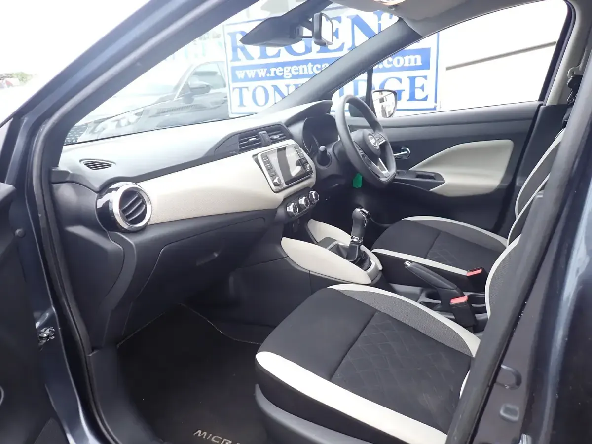 Used Nissan Micra Acenta 100 HP (73 kW) 2019 Grey Hatchback