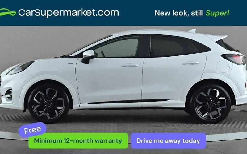 Used Ford Puma ST-Line X 155 HP (114 kW) 2023 White SUV