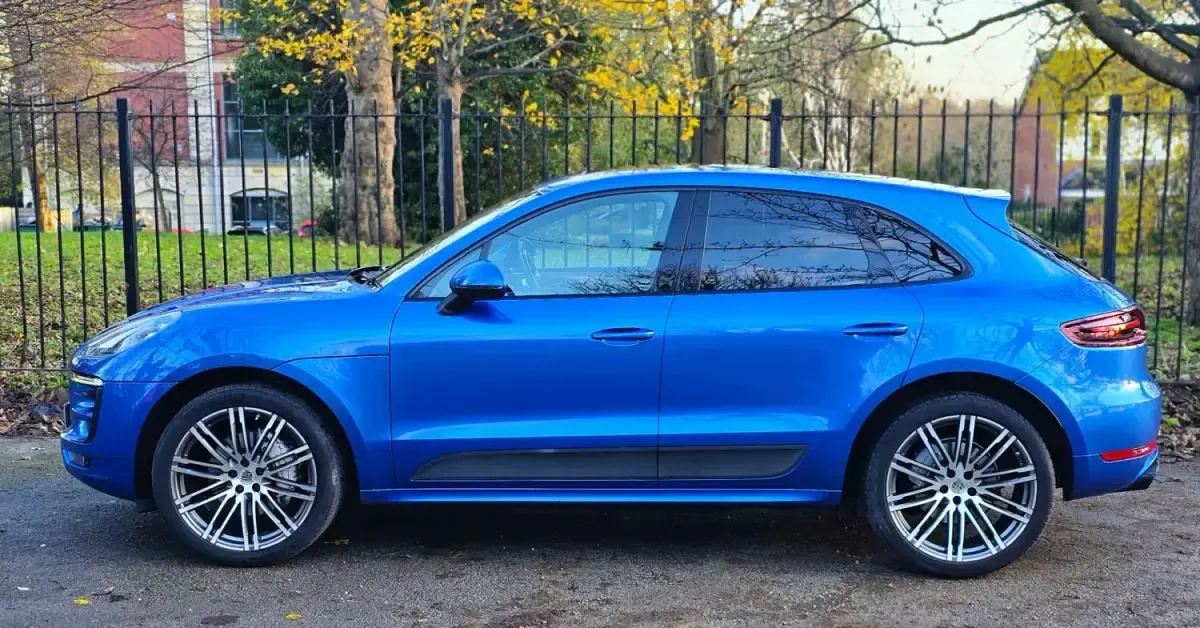 Begagnad Porsche Macan 258 HK (189 kW) 2017 Blå SUV