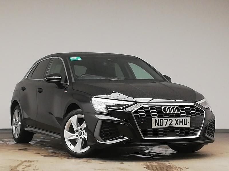 Used Audi A3 e-tron S-Line 204 HP (150 kW) 2023 Black Hatchback