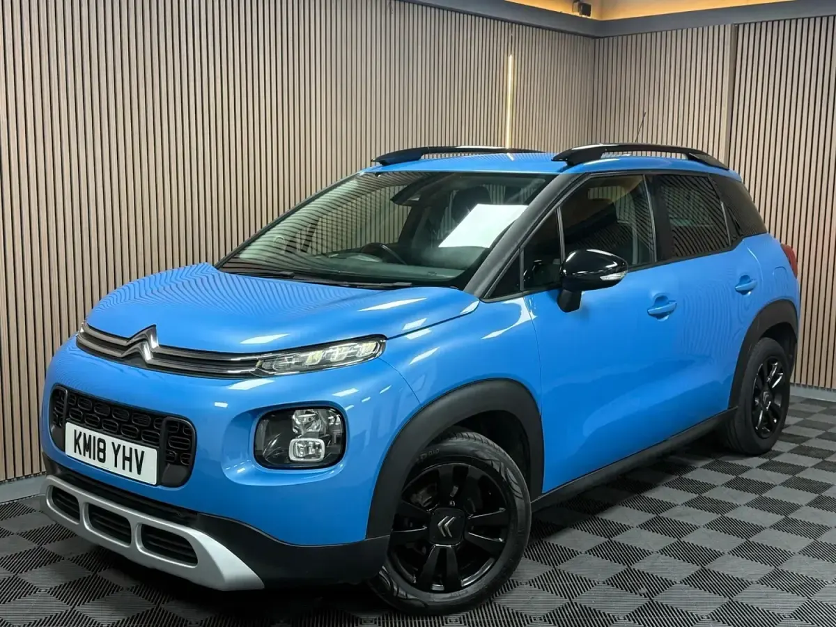 Used Citroën C3 Aircross Feel 80 HP (58 kW) 2018 Blue SUV