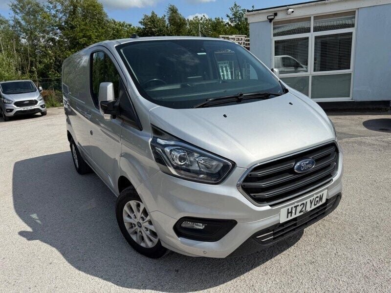 Silver Used 2021 Ford Transit Custom Limited Van | £9,995 (Good price) - Image 1/4