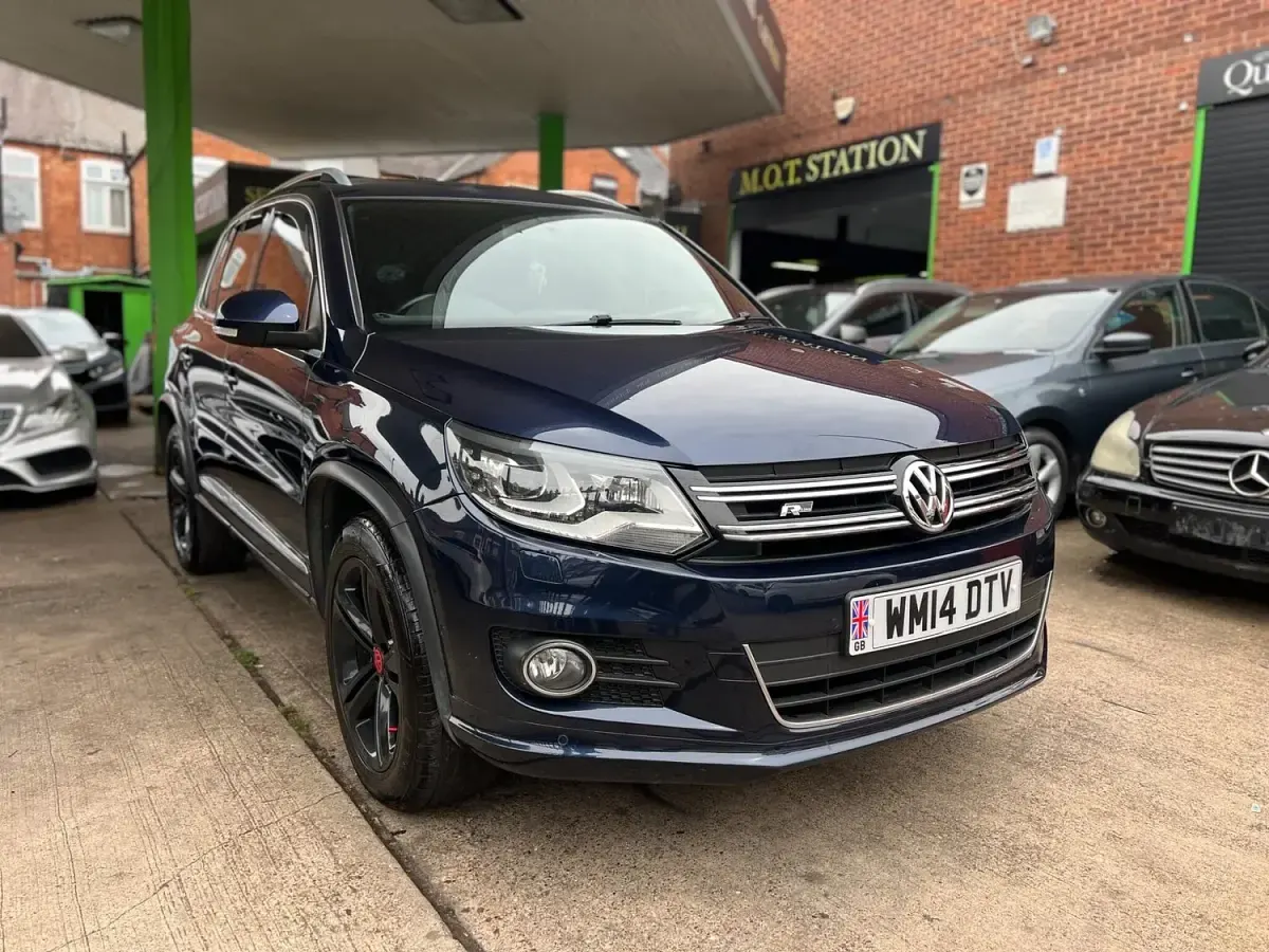 Used VW Tiguan R-line 2014 Blue SUV