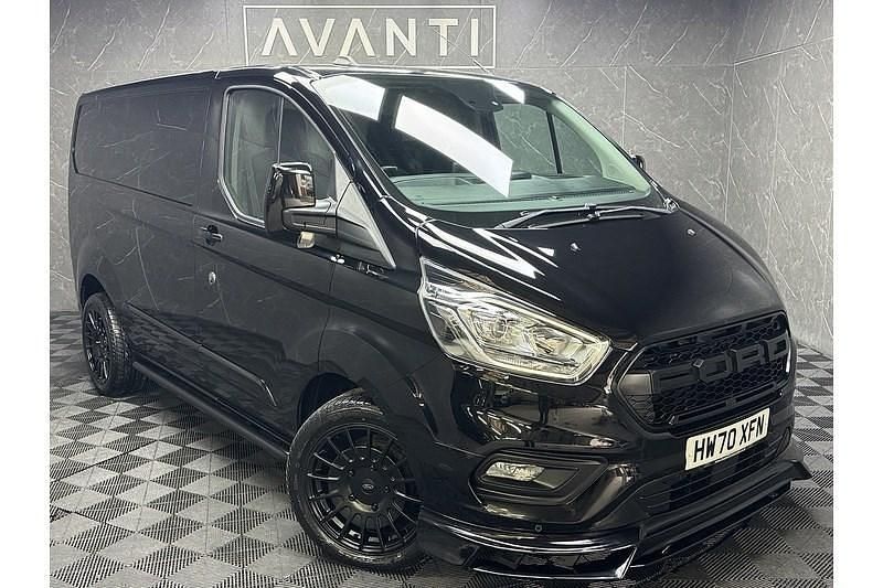 Used Ford Transit Custom Limited 130 HP (95 kW) 2020 Black Van