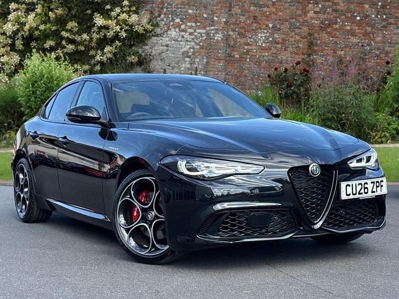 New Alfa Romeo Giulia Sprint 276 HP (202 kW) 2026 Vulcano black 408 Sedan