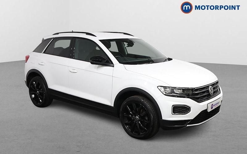 White Used 2021 VW T-Roc Black Edition SUV | £19,849 (Fair price) - Image 1/4