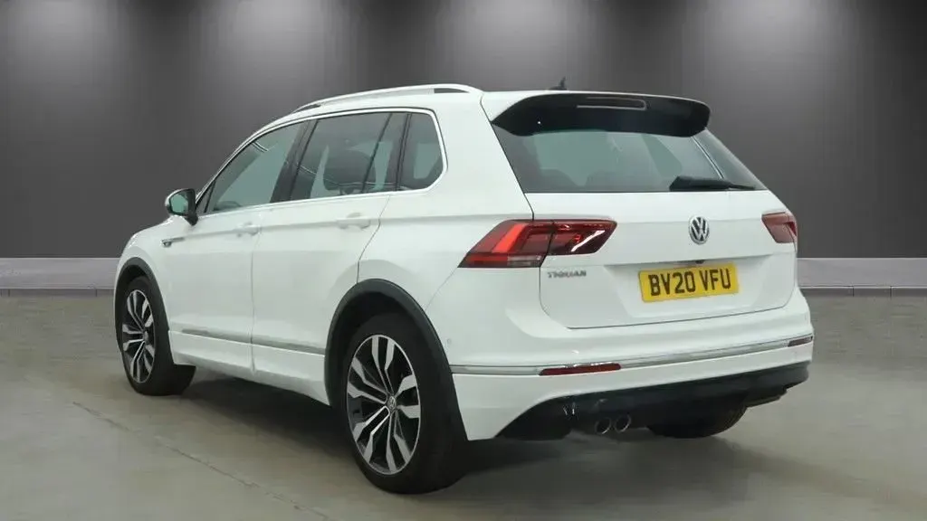 Used VW Tiguan R-line 150 HP (110 kW) 2020 White SUV