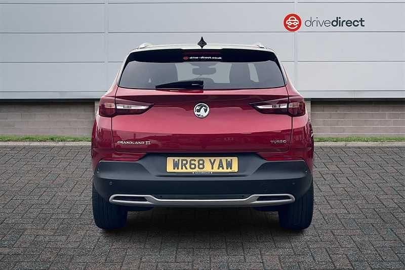 Used Vauxhall Grandland X Sport 2018 Red SUV