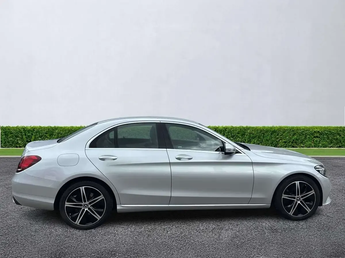 Used Mercedes C200 Premium 2020 Silver Sedan