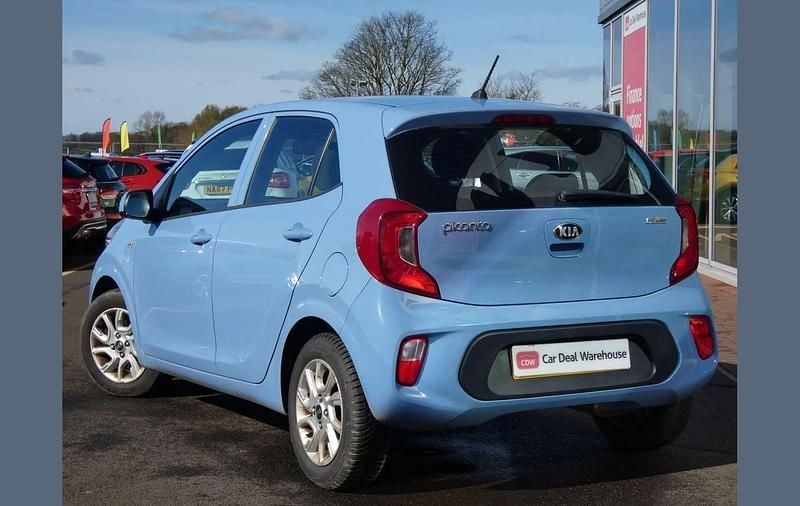 Used Kia Picanto 65 HP (47 kW) 2020 Blue Hatchback