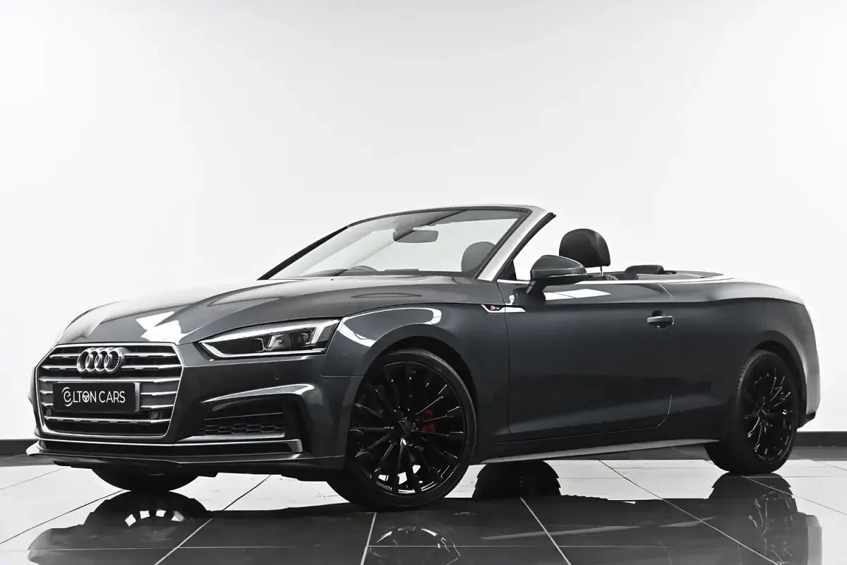 Used Audi A5 Cabriolet S-Line 2018 Grey Cabriolet