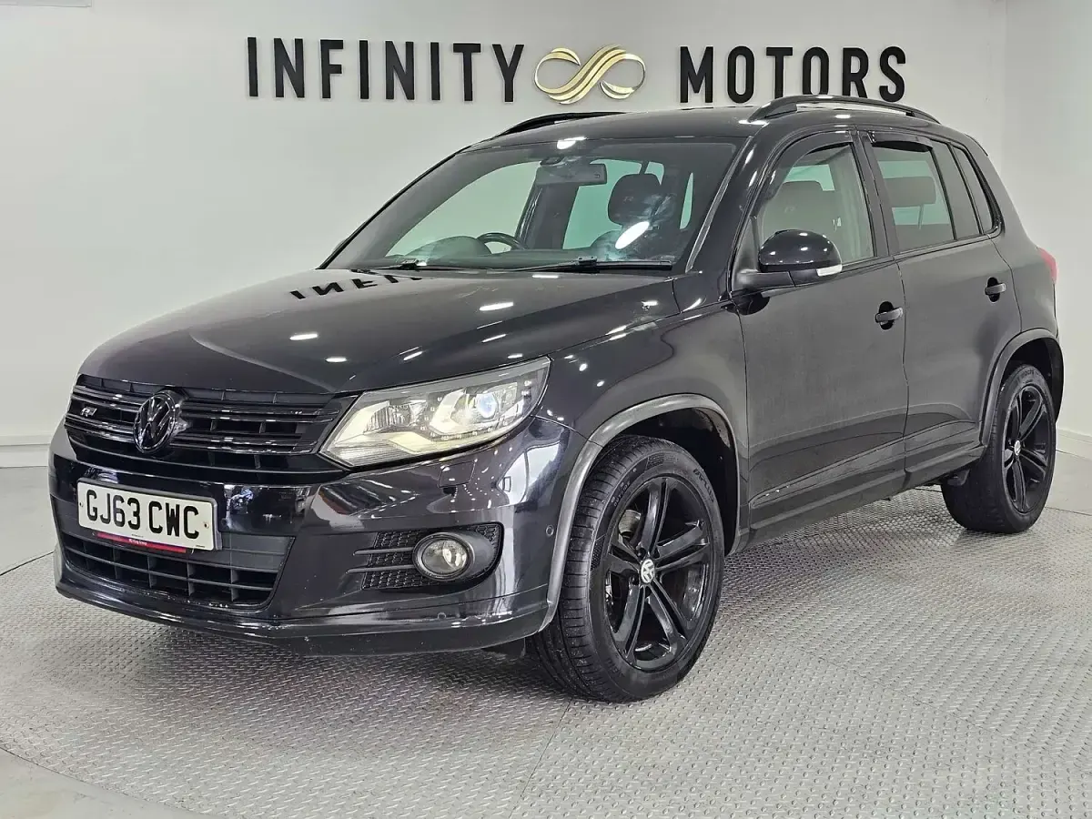 Used VW Tiguan R-line 177 HP (130 kW) 2013 Black SUV