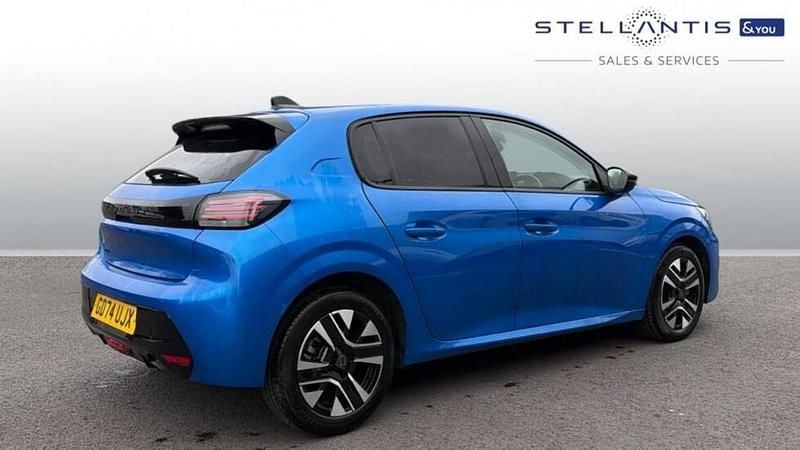Used Peugeot 208 Allure 99 HP (72 kW) 2025 Blue Hatchback