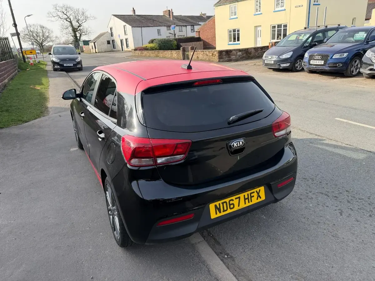 Used Kia Rio 84 HP (61 kW) 2017 Black Hatchback