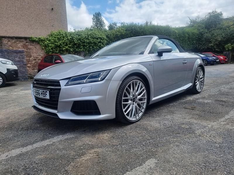 Used Audi TT S-Line 2016 Silver Cabriolet