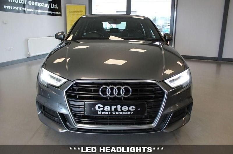 Used Audi A3 S-Line 116 HP (85 kW) 2019 Grey Sedan
