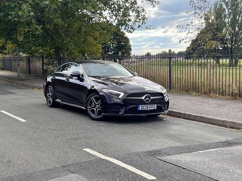 Used Mercedes CLS350 AMG line 286 HP (210 kW) 2019 Black Coupe