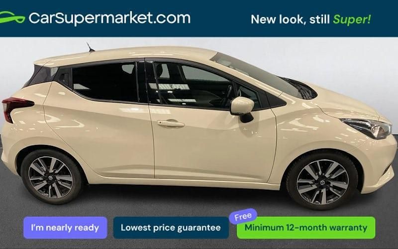 Used Nissan Micra Tekna 101 HP (74 kW) 2020 White Hatchback