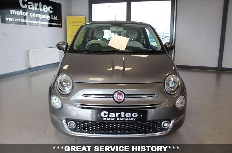 Used Fiat 500 Lounge 69 HP (50 kW) 2019 Grey Hatchback
