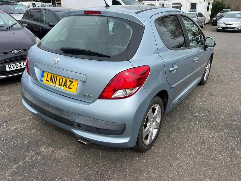 Used Peugeot 207 Sport 120 HP (88 kW) 2011 Blue Hatchback