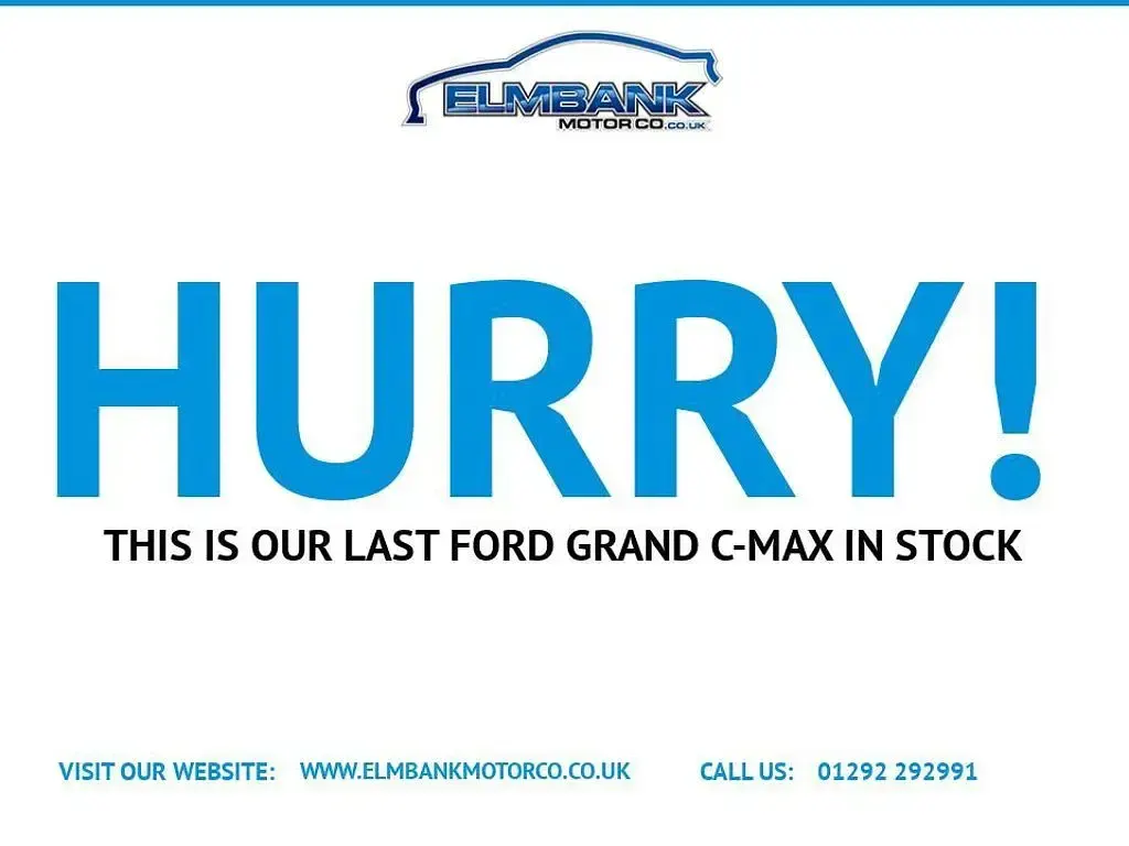 Used Ford Grand C-Max Titanium 120 HP (88 kW) 2017 Grey MPV