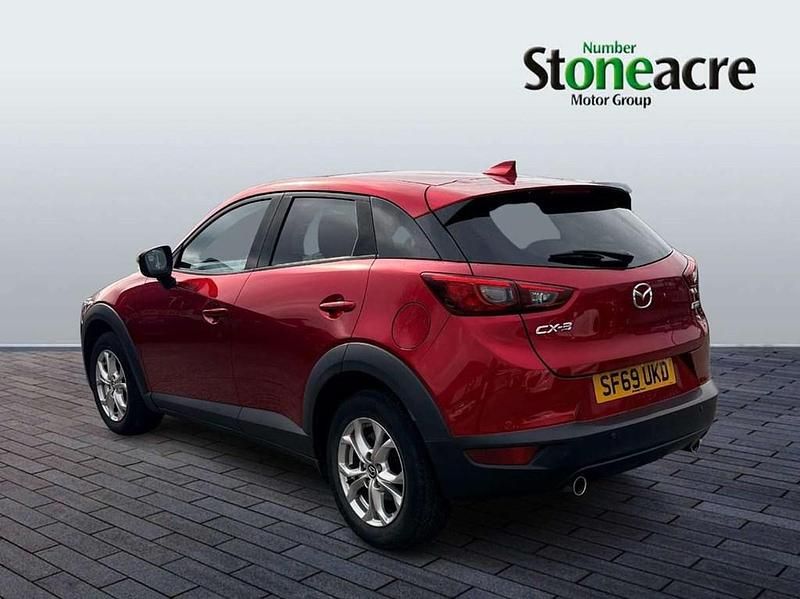 Gebraucht Mazda CX-3 121 PS (88 kW) 2019 Rot SUV
