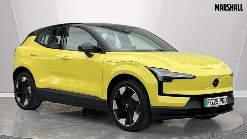 Yellow Used 2024 Volvo EX30 Plus SUV | £26,391 (Fair price) - Image 1/4