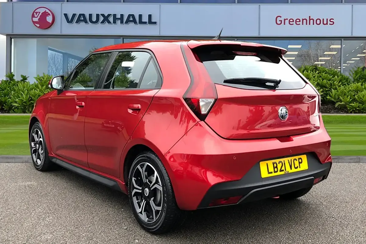 Used MG MG3 Exclusive 106 HP (77 kW) 2021 Red Hatchback