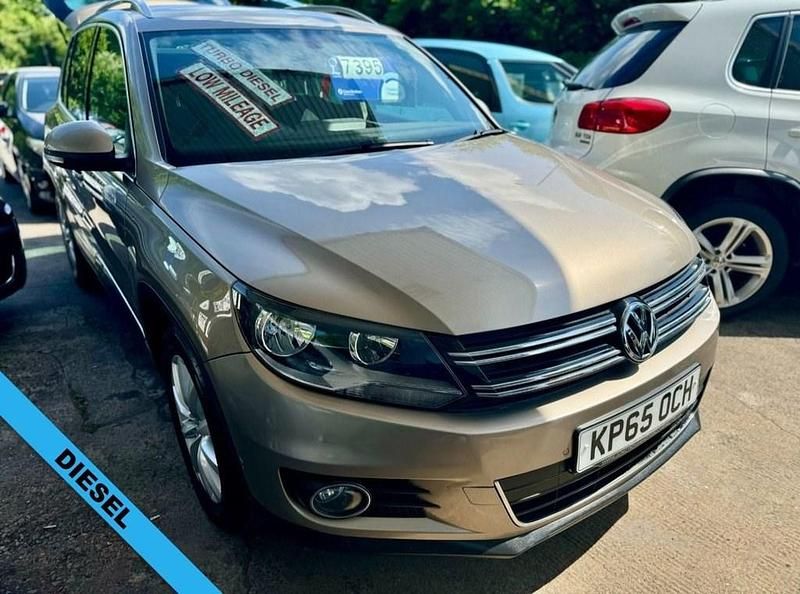 Beige Used 2015 VW Tiguan Match SUV | £7,395 (Good price) - Image 1/4