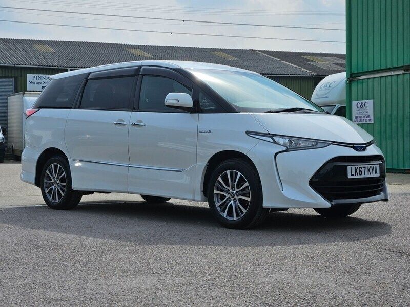 White Used 2018 Toyota Estima Hybrid MPV | £21,995 - Image 1/4