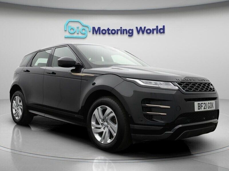 Black Used 2021 Land Rover Range Rover evoque R-Dynamic Estate | £19,500 (Good price) - Image 1/4