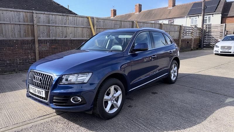 Used Audi Q5 S-line plus 150 HP (110 kW) 2016 Blue SUV
