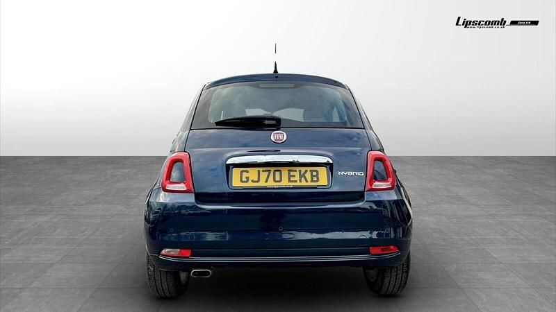 Used Fiat 500 Lounge 70 HP (51 kW) 2020 Blue Hatchback