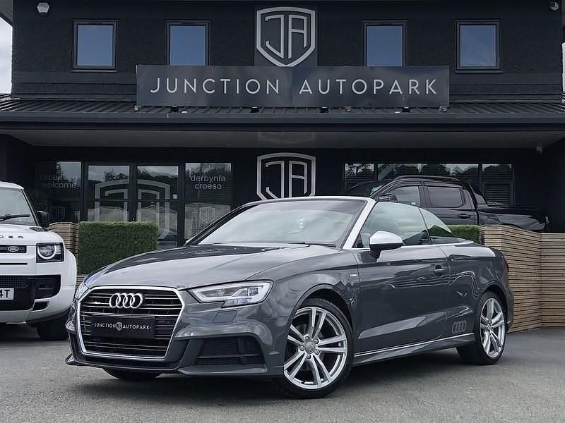 Used Audi A3 Cabriolet S-Line 2017 Grey Cabriolet