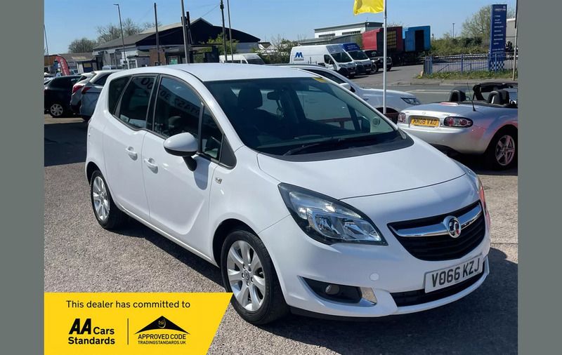 White Used 2016 Vauxhall Meriva MPV | £4,495 (Fair price) - Image 1/4