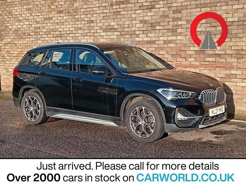 Black Used 2021 BMW X1 xLine SUV | £20,921 (Fair price) - Image 1/3