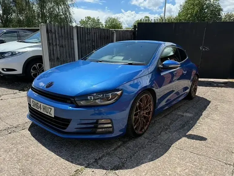 Used VW Scirocco R-line 2014 Blue Coupe
