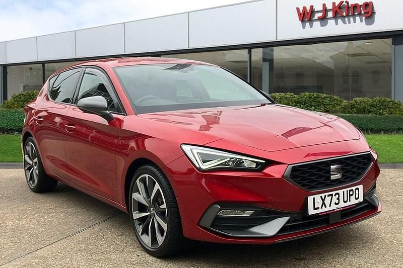 Red Used 2023 Seat Leon FR Sport Hatchback | £19,895 (A bit pricey) - Image 1/3