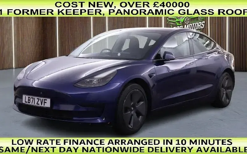Used Tesla Model 3 Standard Range 180 kW (245 HP) 2022 Sedan