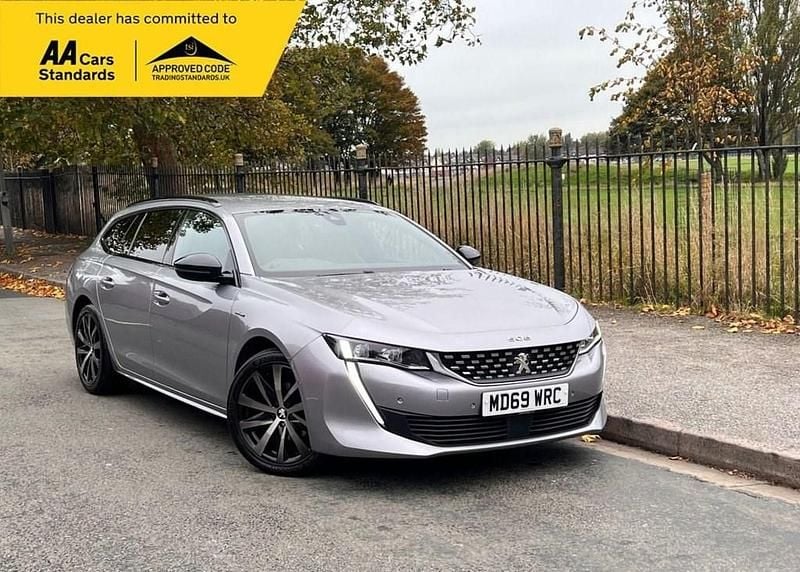 Grey Used 2020 Peugeot 508 GT-line Estate | £12,795 (Fair price) - Image 1/4