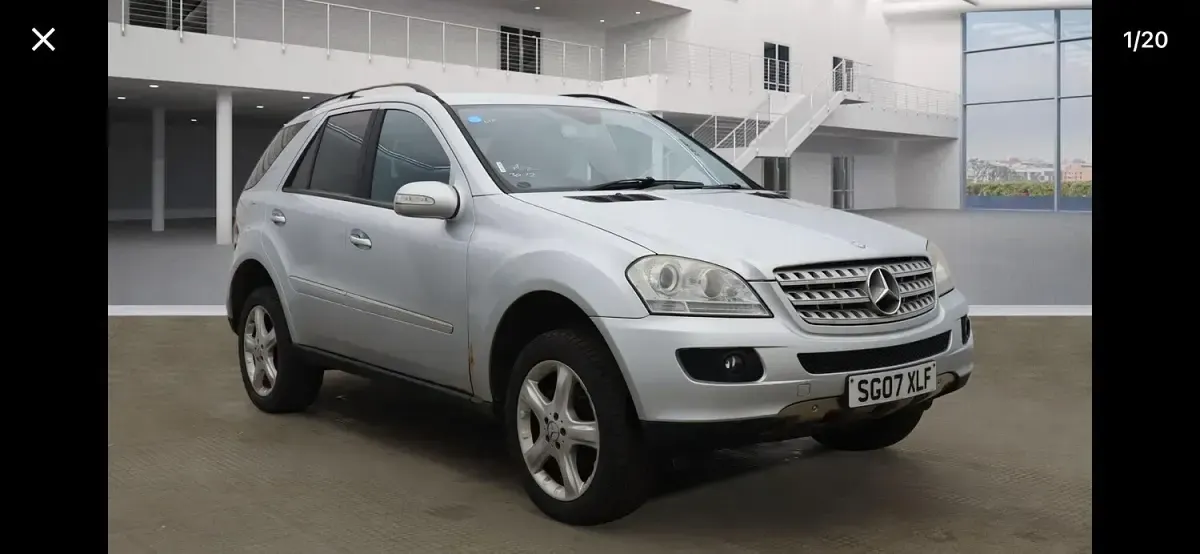 Used Mercedes ML280 2007 Silver SUV
