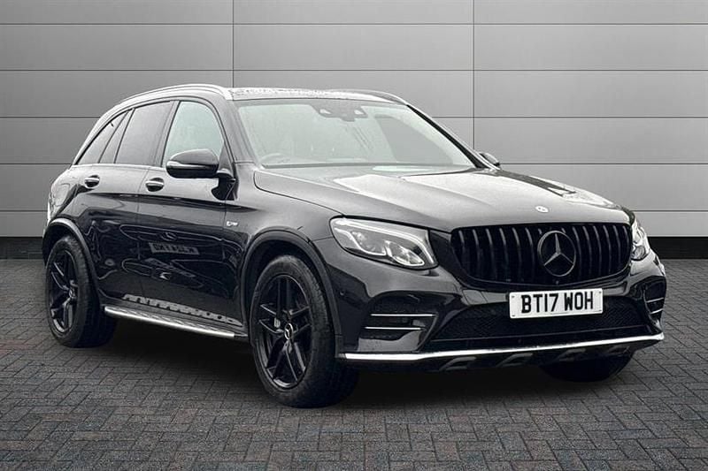 Used Mercedes GLC43 AMG Premium Plus 367 HP (269 kW) 2017 Obsidian black Estate